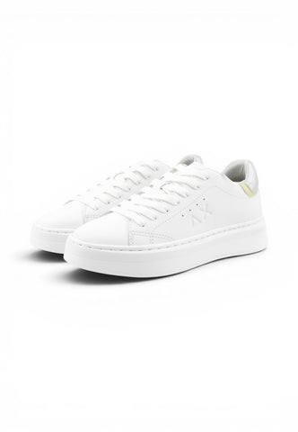 SUN68 Sneakers Donna Bianco Oro Argento Z36238-PE26-0144