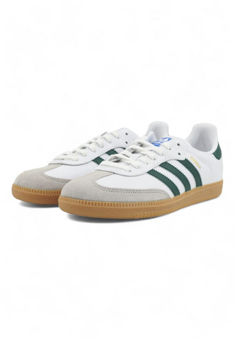 ADIDAS Samba Sneaker Uomo White Green IE3437 - Sandrini Calzature e Abbigliamento