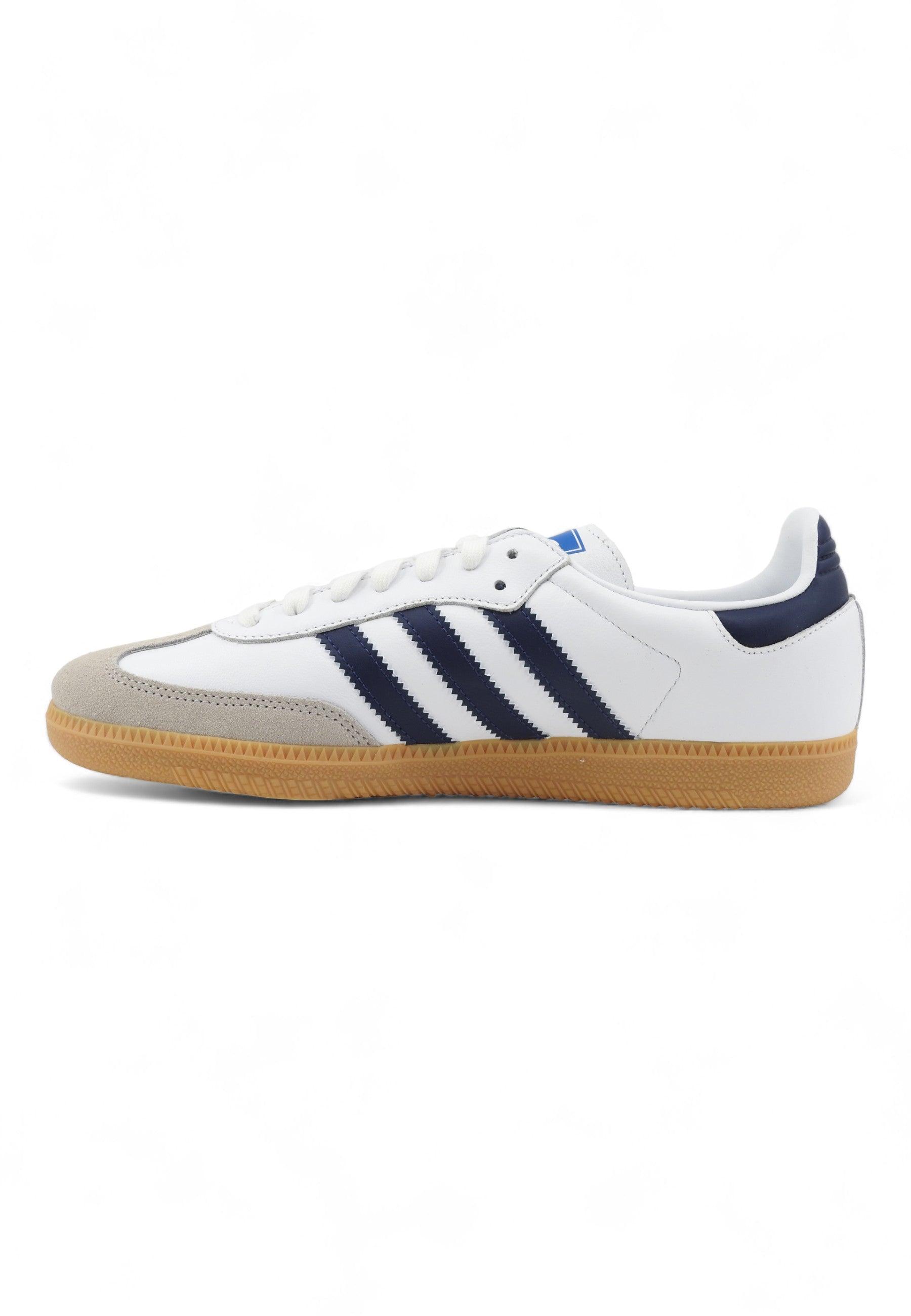 ADIDAS Samba Sneaker Uomo White Indigo IF3814 - Sandrini Calzature e Abbigliamento