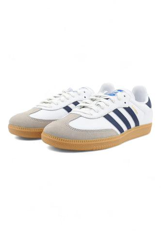 ADIDAS Samba Sneaker Uomo White Indigo IF3814 - Sandrini Calzature e Abbigliamento