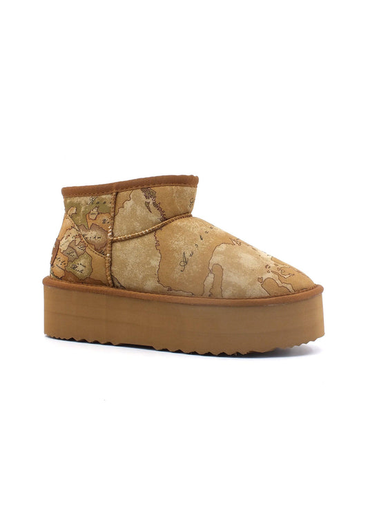 ALVIERO MARTINI 1° CLASSE Stivaletto Pelo Donna Natural Beige Z0649-9524 - Sandrini Calzature e Abbigliamento