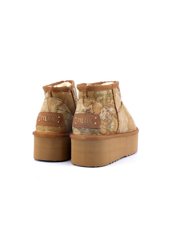 ALVIERO MARTINI 1° CLASSE Stivaletto Pelo Donna Natural Beige Z0649-9524 - Sandrini Calzature e Abbigliamento
