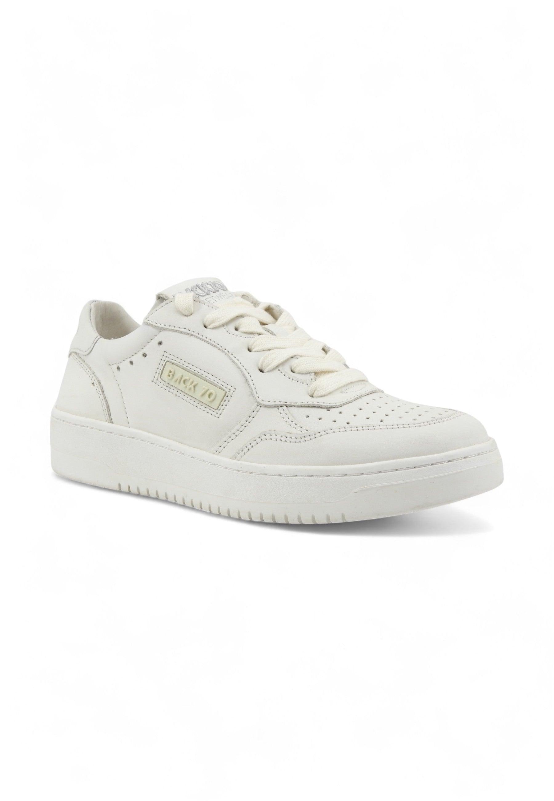 BACK70 Basket Ox Sneaker Donna Savana White 108001-00719 - Sandrini Calzature e Abbigliamento