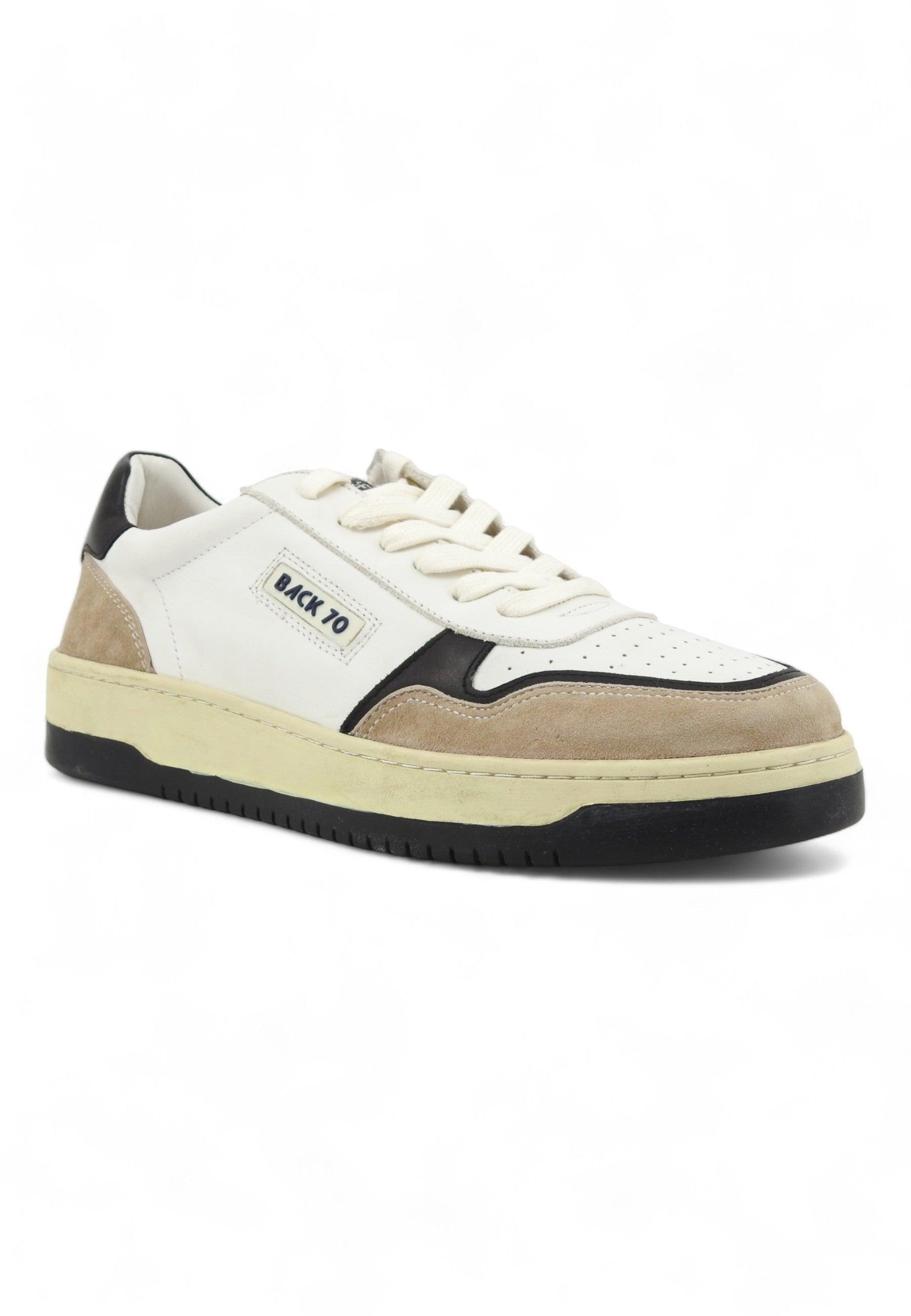 BACK70 Lover Sneaker Uomo Savana Navy Bianco 108002-000399 - Sandrini Calzature e Abbigliamento