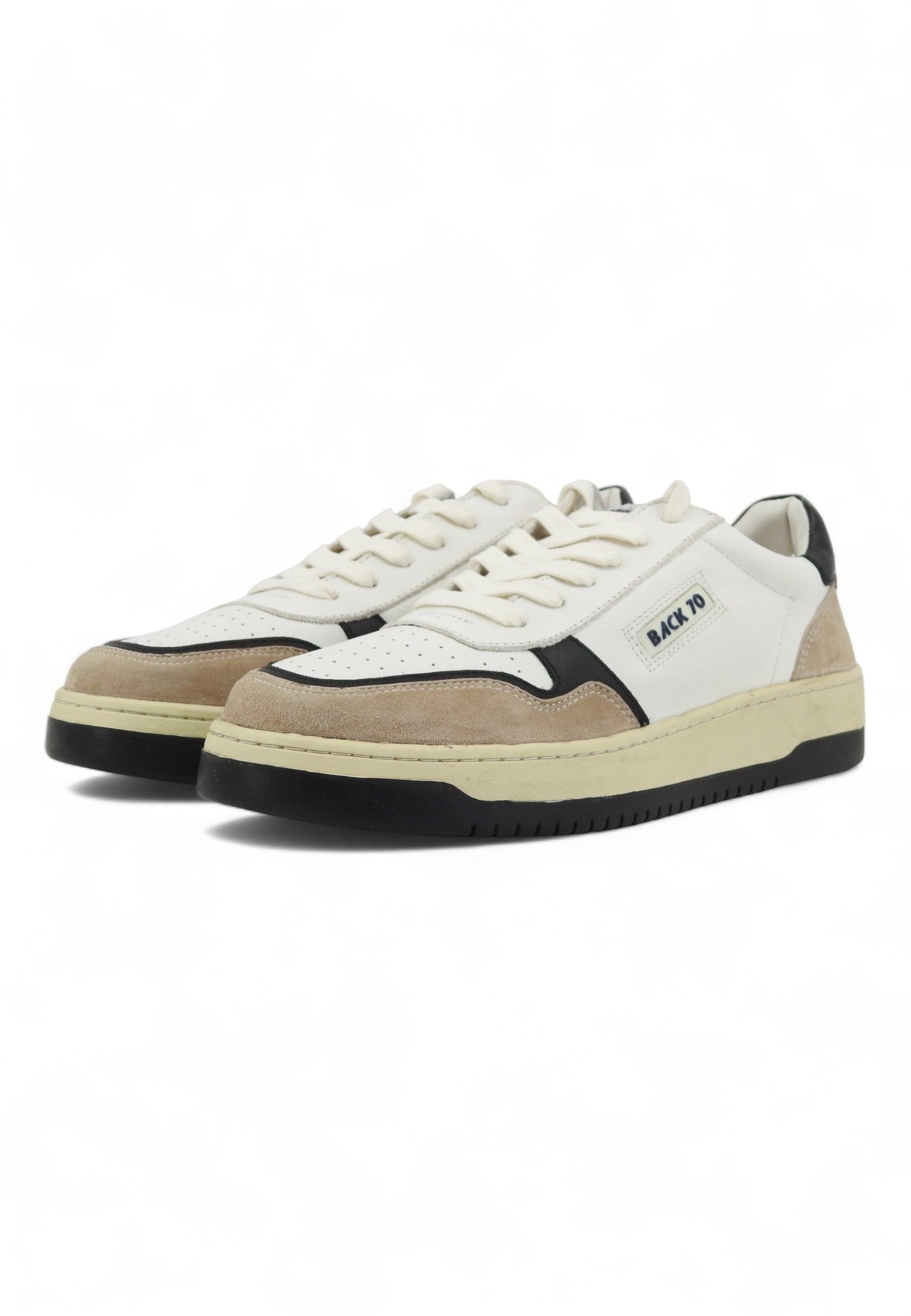 BACK70 Lover Sneaker Uomo Savana Navy Bianco 108002-000399 - Sandrini Calzature e Abbigliamento