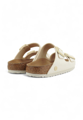 BIRKENSTOCK Arizona Ciabatta Donna Vegan Canvas Eggshell 1022679 - Sandrini Calzature e Abbigliamento