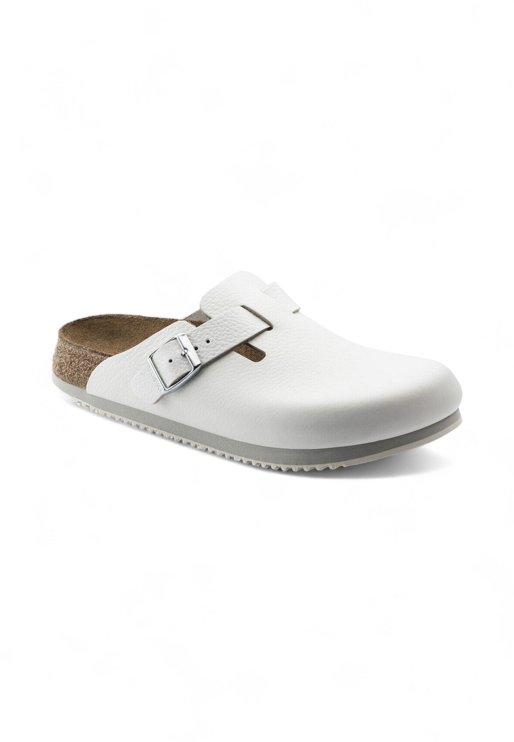 BIRKENSTOCK Boston Ciabatta Donna White 060136 - Sandrini Calzature e Abbigliamento