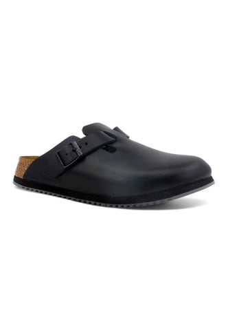 BIRKENSTOCK Boston Ciabatta Uomo Black 060196U - Sandrini Calzature e Abbigliamento