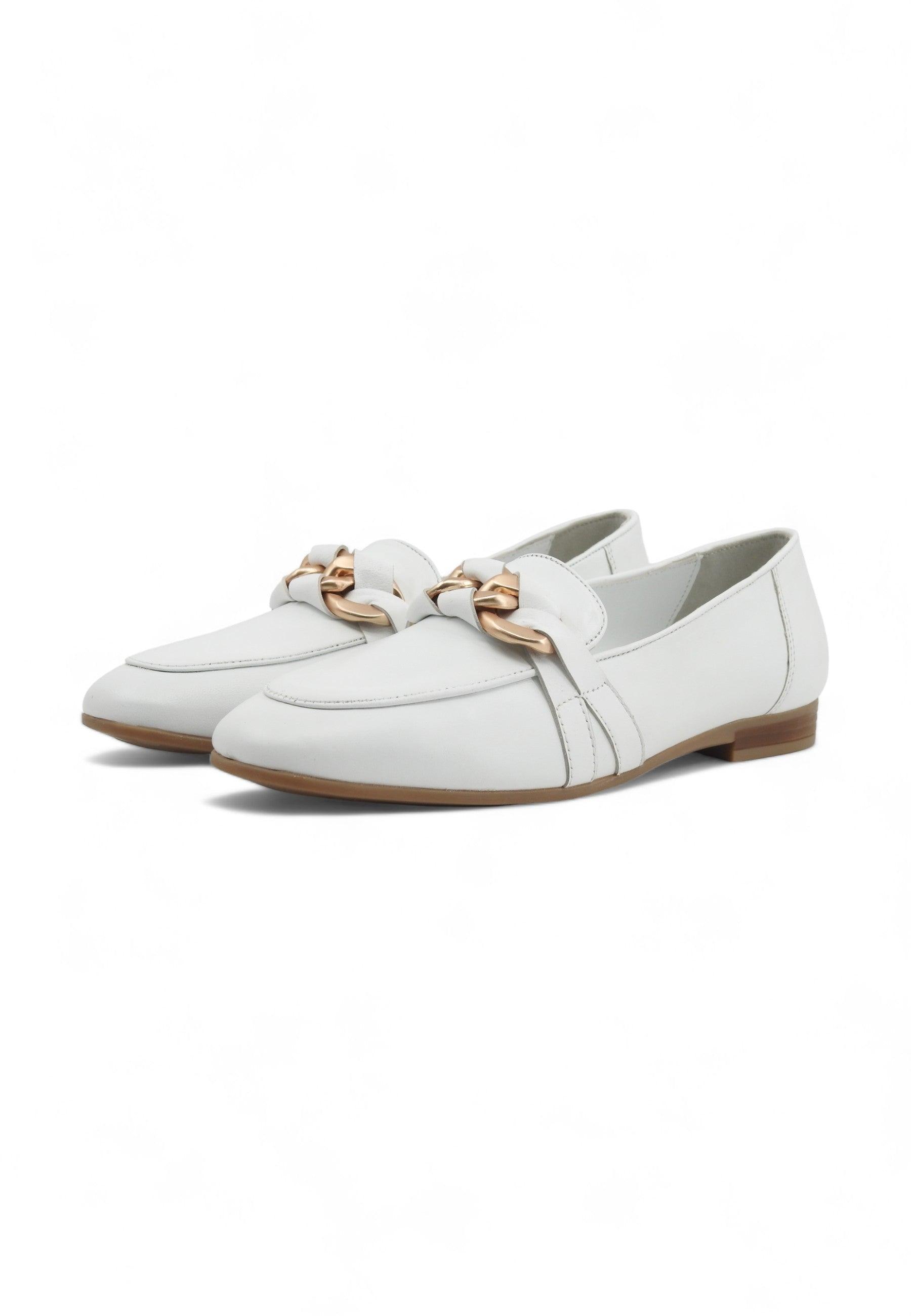 CAFENOIR Mocassino Donna Bianco EG4111 - Sandrini Calzature e Abbigliamento