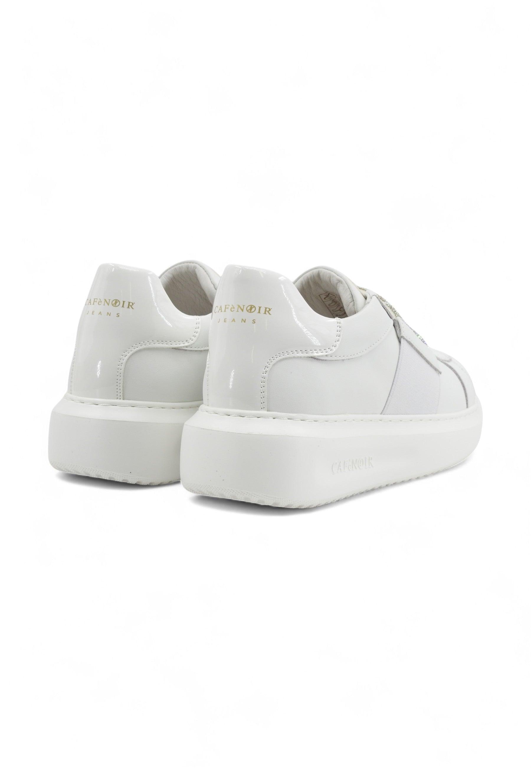 CAFENOIR Sneaker Donna Bianco DE1015 - Sandrini Calzature e Abbigliamento