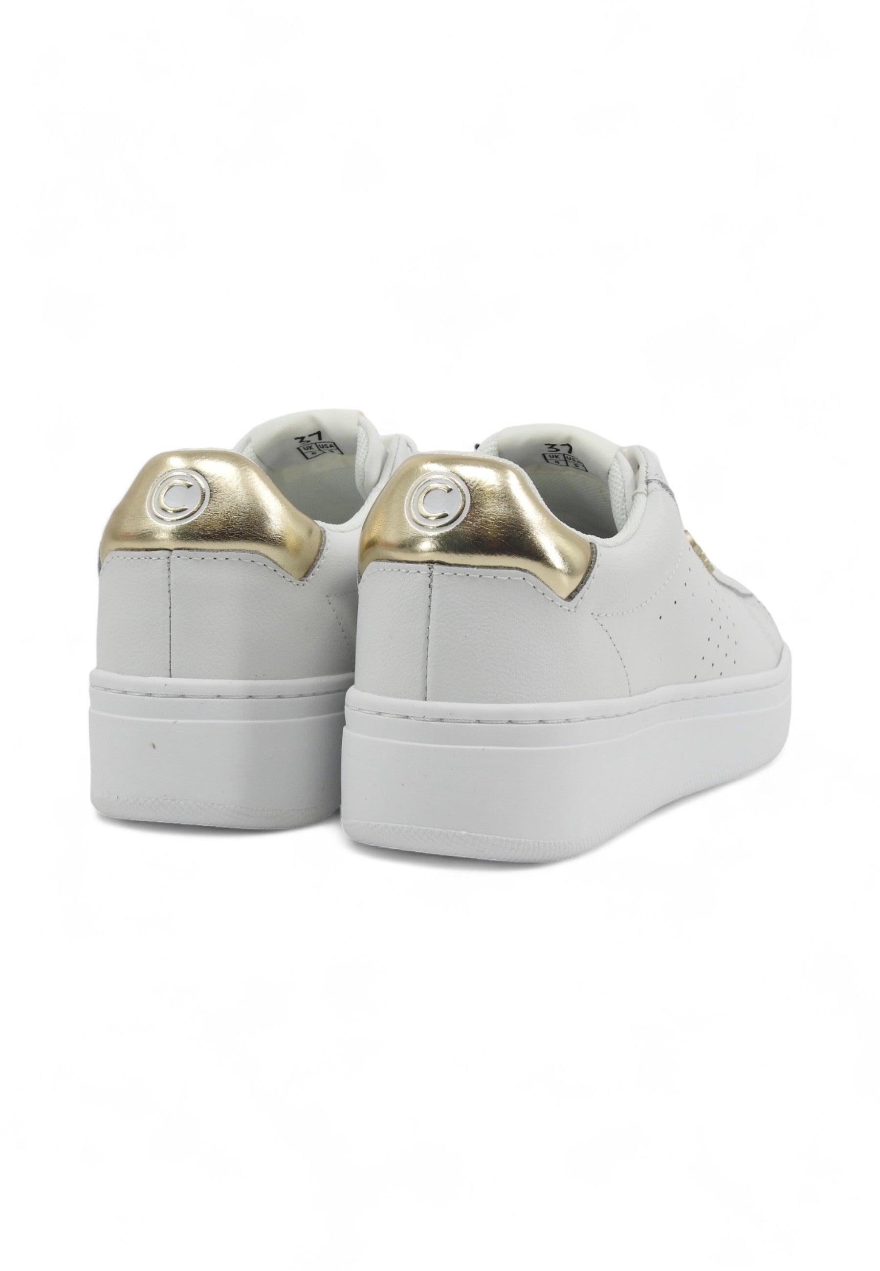 COLMAR Sneaker Donna White Gold BATES GLAM - Sandrini Calzature e Abbigliamento