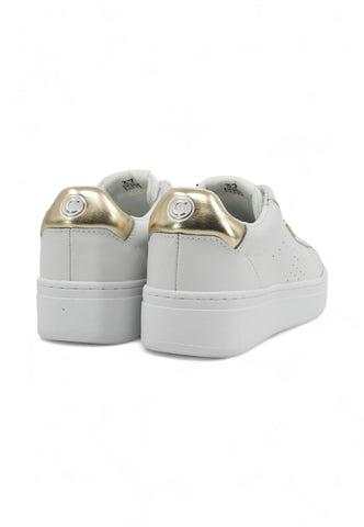 COLMAR Sneaker Donna White Gold BATES GLAM - Sandrini Calzature e Abbigliamento