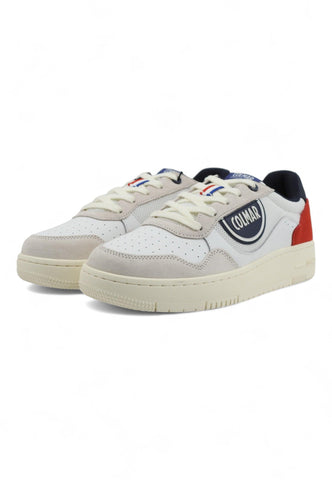 COLMAR Sneaker Uomo White Navy Red AUSTIN MASTER - Sandrini Calzature e Abbigliamento