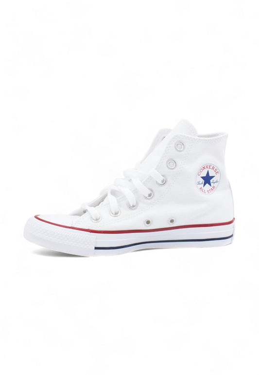 CONVERSE All Star Sneaker Hi Donna Optical White M7650C - Sandrini Calzature e Abbigliamento