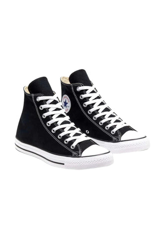 CONVERSE Cuck Taylor All Star Hi Sneaker Donna Black White 157197C - Sandrini Calzature e Abbigliamento