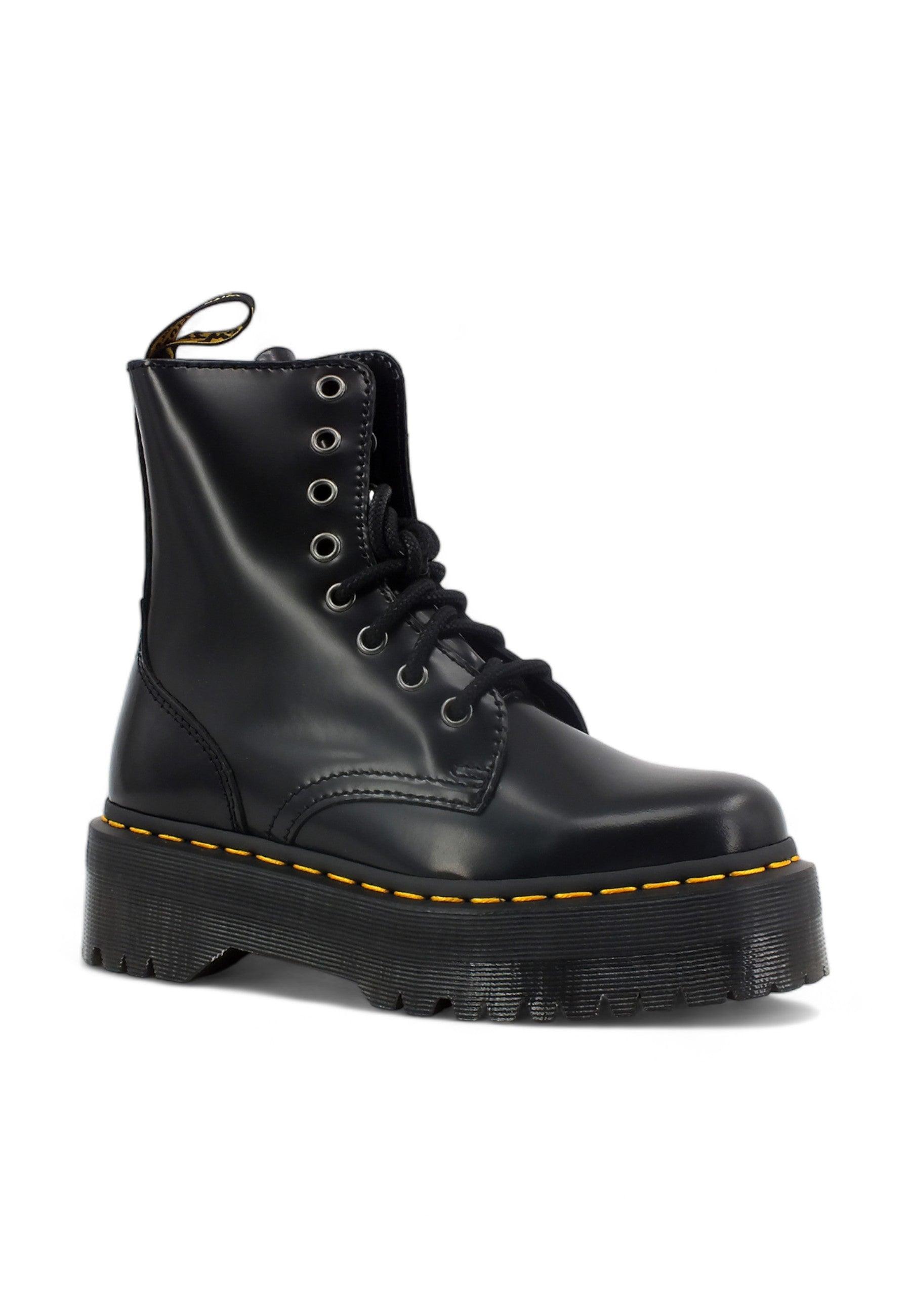 DR. MARTENS Jadon Smooth Polished Stivaletto Donna Black JADON-15265001 - Sandrini Calzature e Abbigliamento