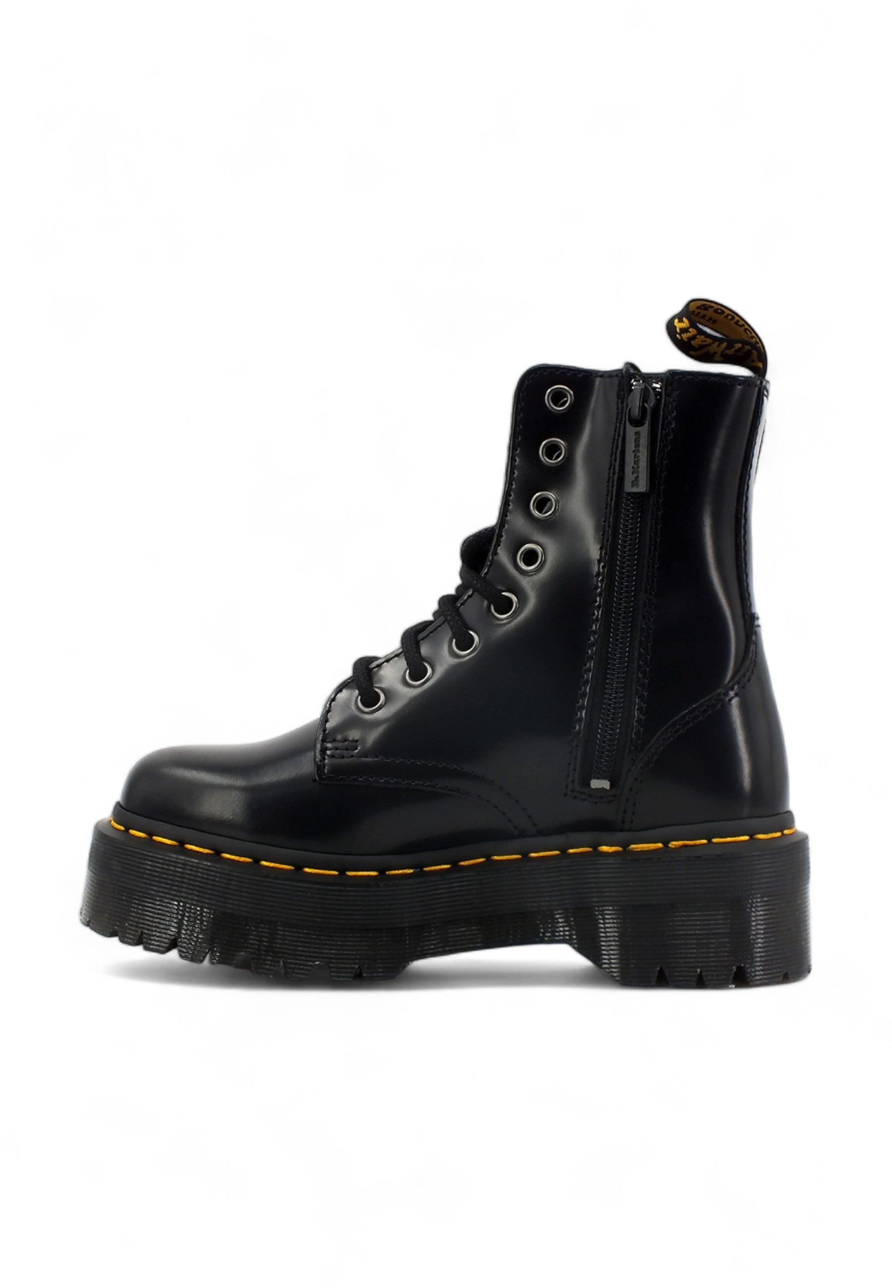 DR. MARTENS Jadon Smooth Polished Stivaletto Donna Black JADON-15265001 - Sandrini Calzature e Abbigliamento