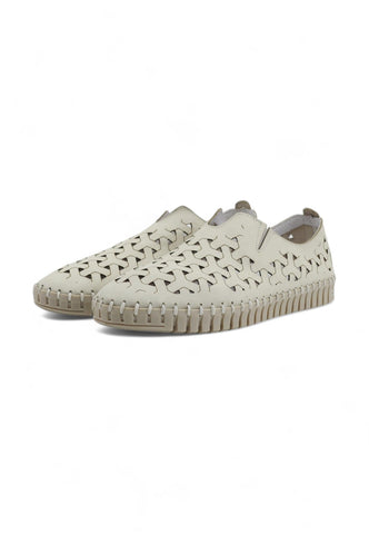 FRAU Cachemire Sneaker Slip On Donna Off White 52M069 - Sandrini Calzature e Abbigliamento