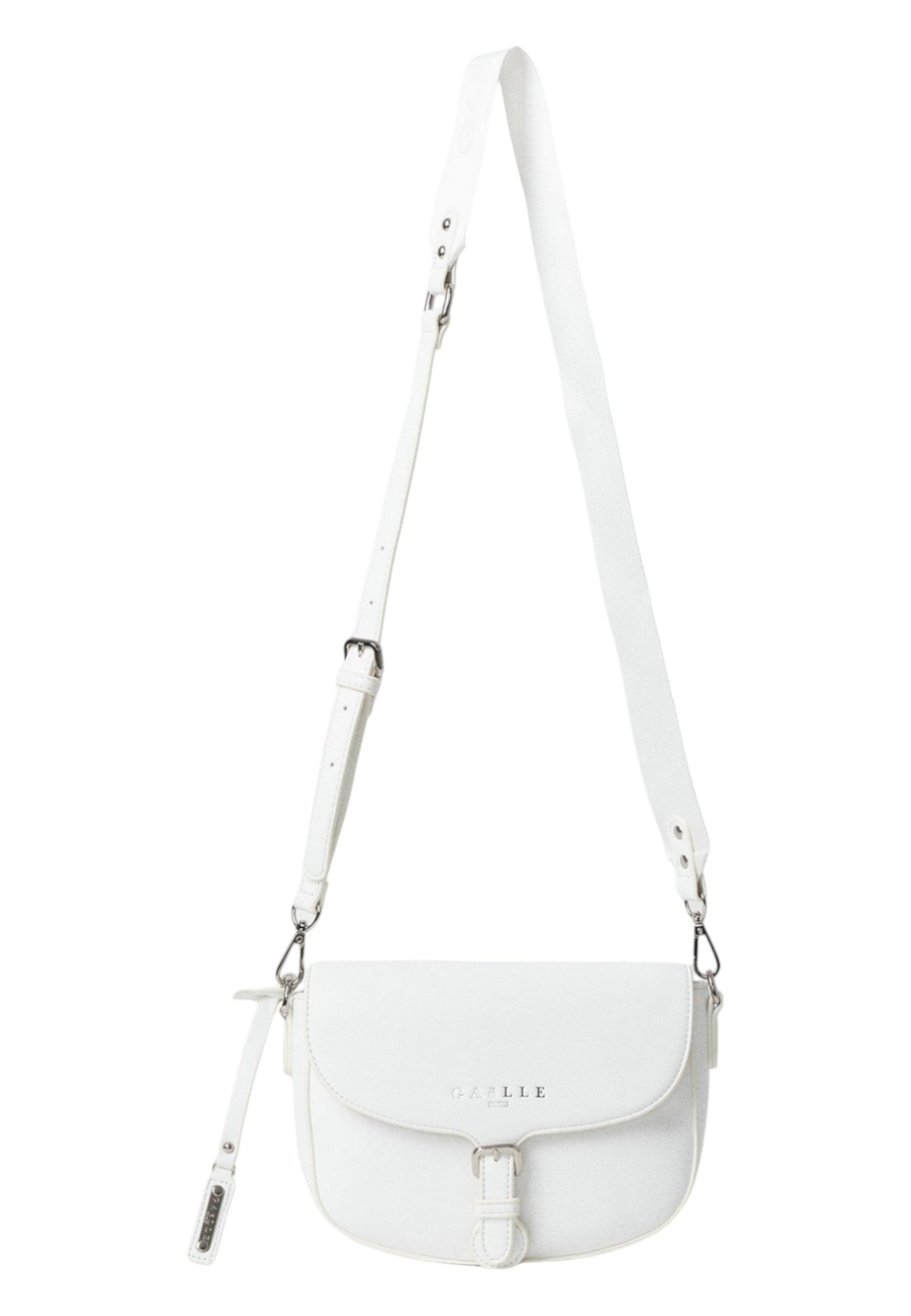 GAELLE Borsa Mini Tolfa Donna Bianco GAACW00066 - Sandrini Calzature e Abbigliamento