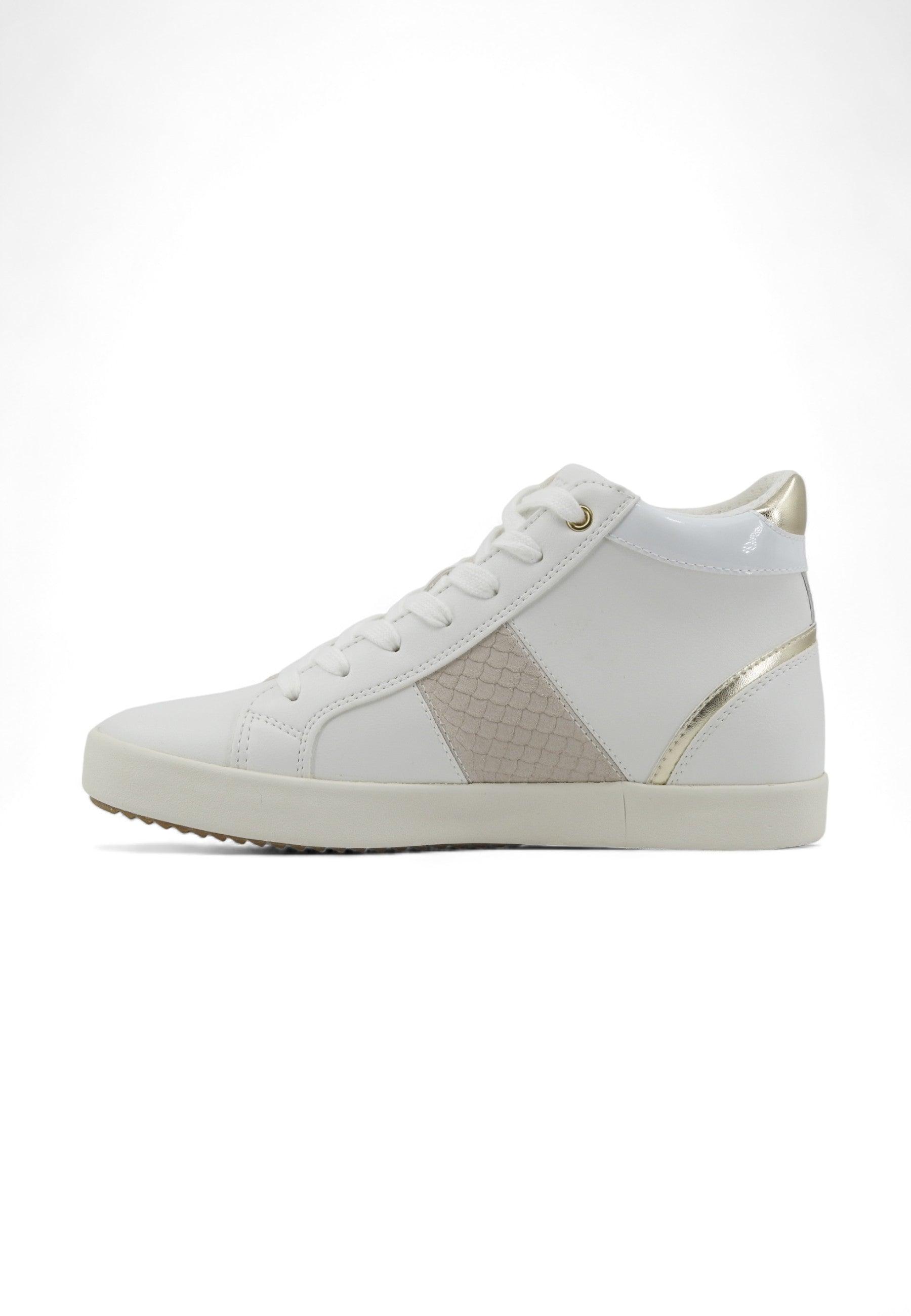 GEOX Blomiee Sneaker Donna Off White D366HD054BSC1352 - Sandrini Calzature e Abbigliamento