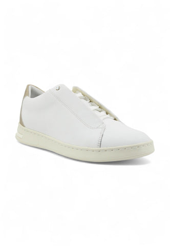 GEOX Jaysen Sneaker Donna White Gold D451BA08554C1327 - Sandrini Calzature e Abbigliamento