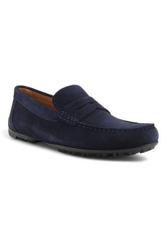 GEOX Kosmopolis Mocassino Uomo Navy U35CFB00020C4064 - Sandrini Calzature e Abbigliamento