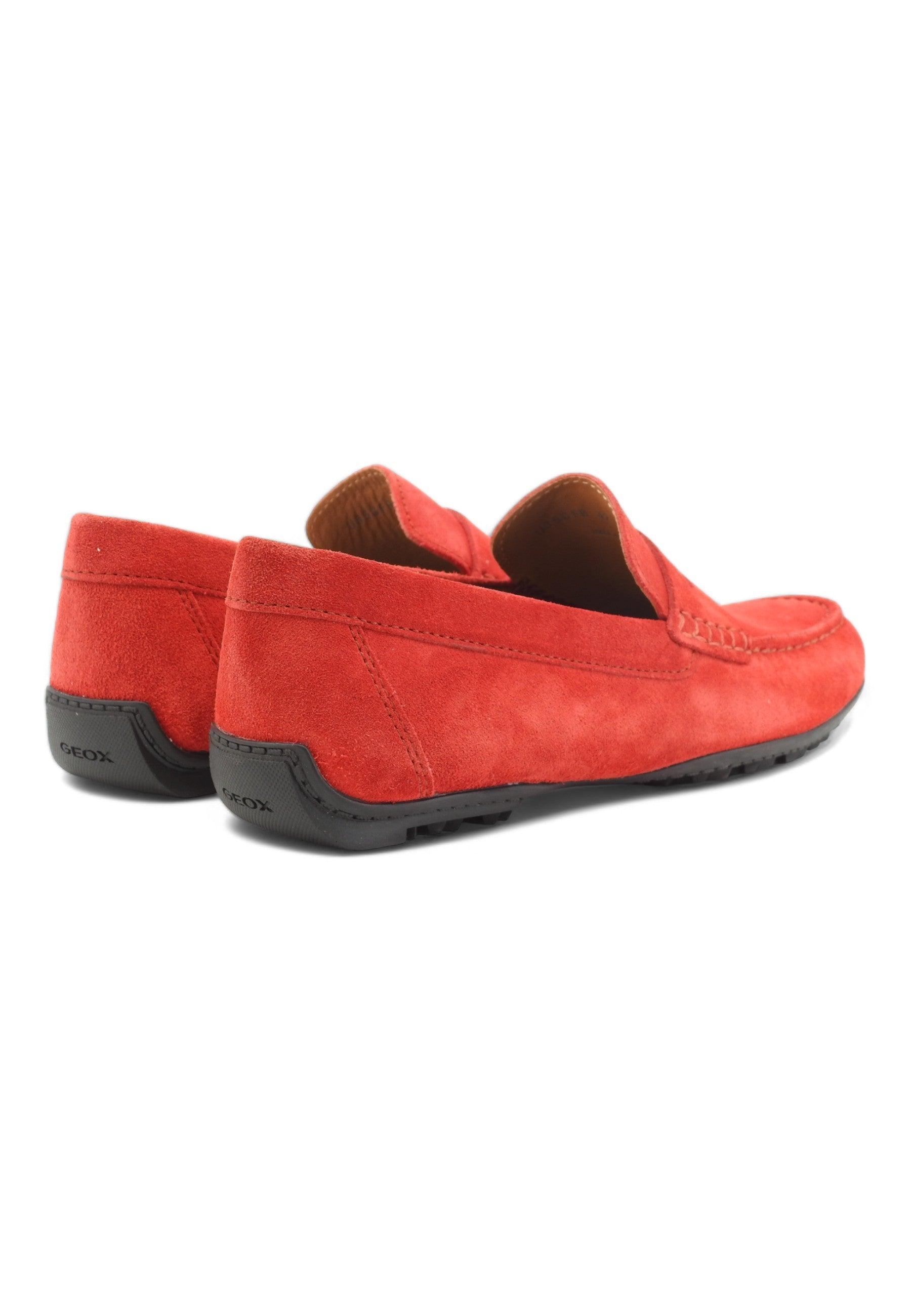 GEOX Kosmopolis Mocassino Uomo Red U35CFB00020C7000 - Sandrini Calzature e Abbigliamento