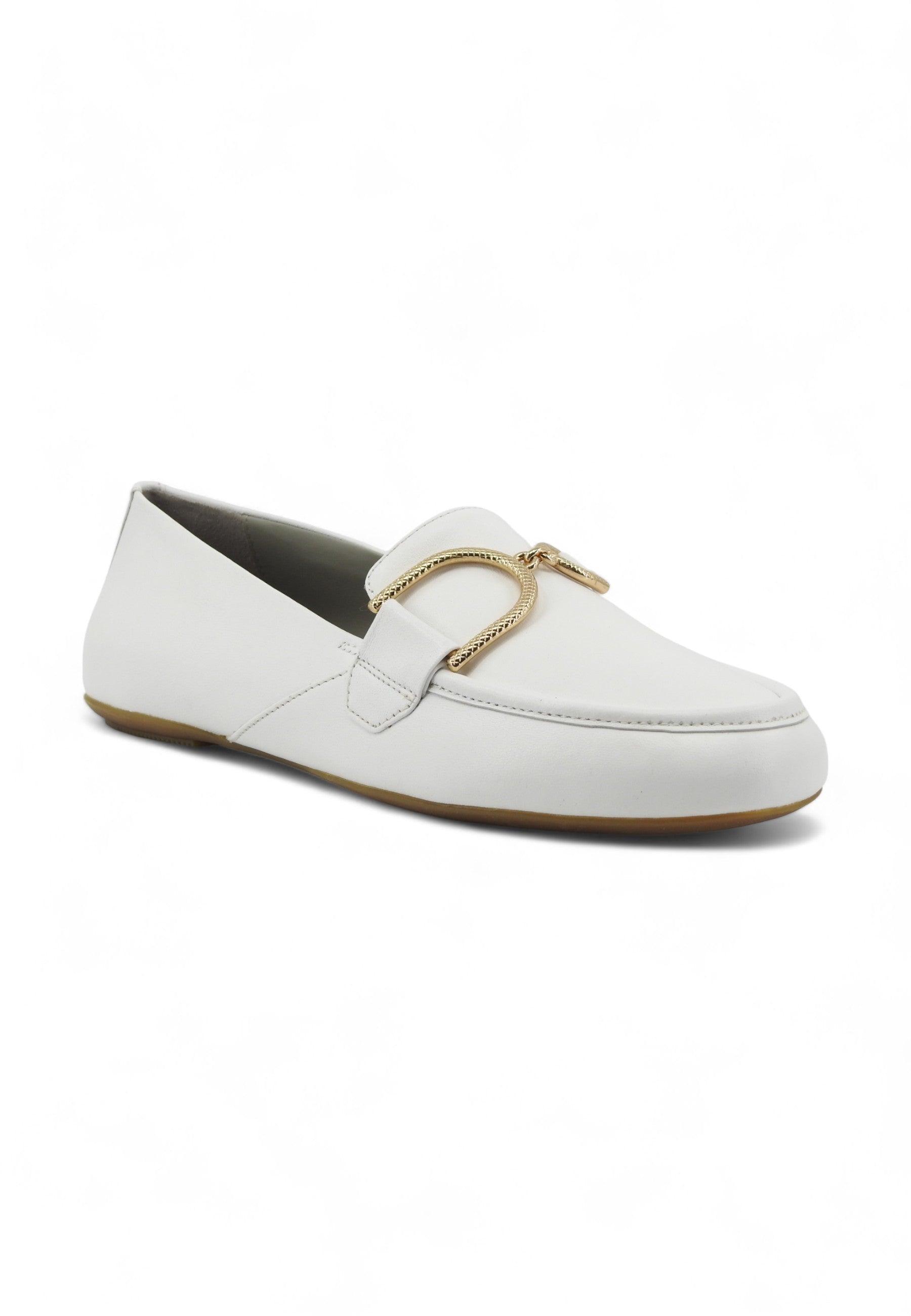 GEOX Palmaria Mocassino Donna White D45MUI000TUC1000 - Sandrini Calzature e Abbigliamento