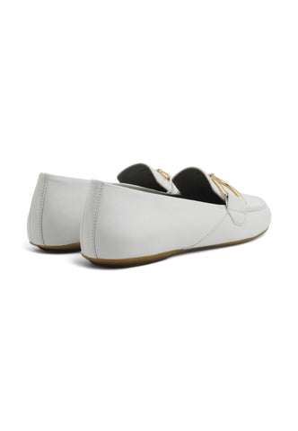 GEOX Palmaria Mocassino Donna White D45MUI000TUC1000 - Sandrini Calzature e Abbigliamento