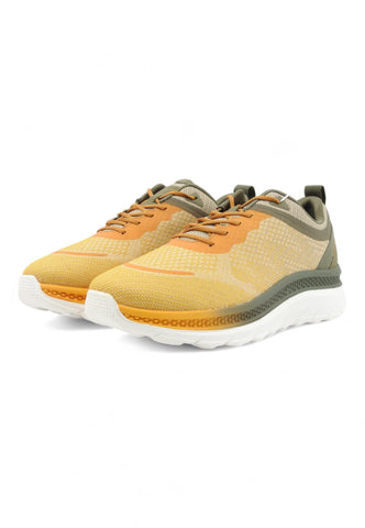 GEOX Spherica Actif Sneaker Uomo Yellow Sage U45GQC000ZGC2VF3 - Sandrini Calzature e Abbigliamento