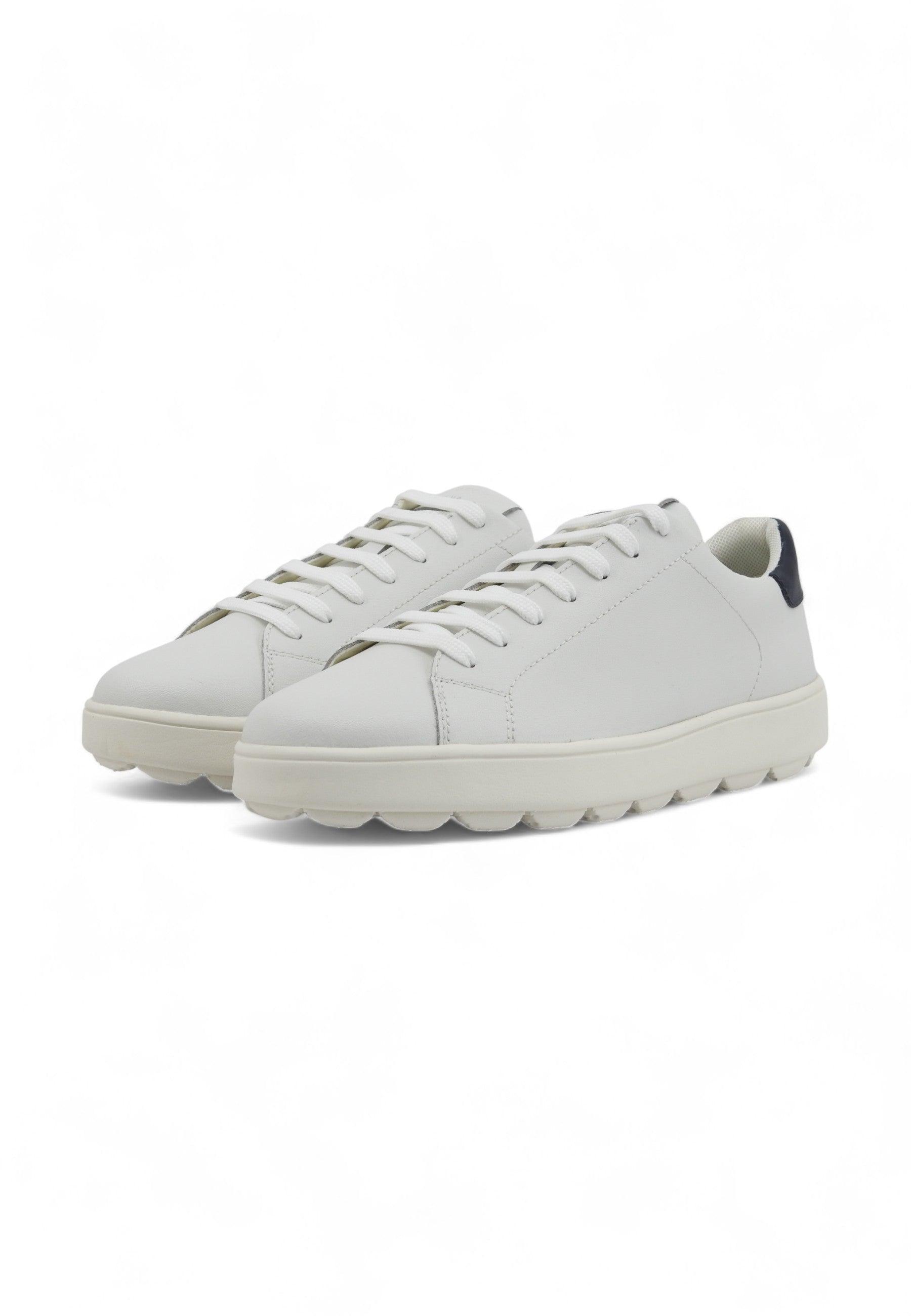 GEOX Spherica Sneaker Donna White Navy D45WEA09BBCC0899 - Sandrini Calzature e Abbigliamento