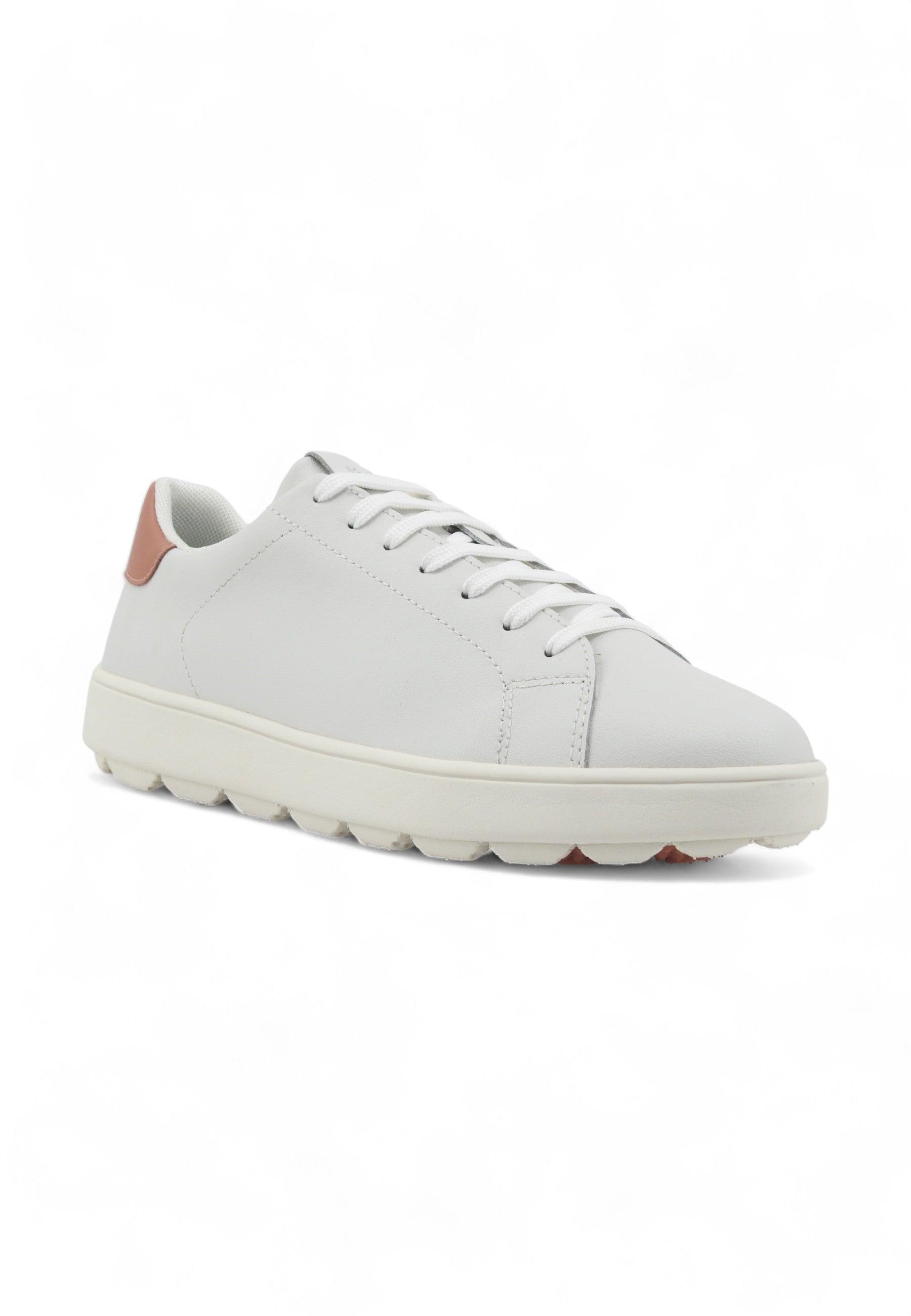 GEOX Spherica Sneaker Donna White Skin D45WEA09BBCC1Z5Q - Sandrini Calzature e Abbigliamento