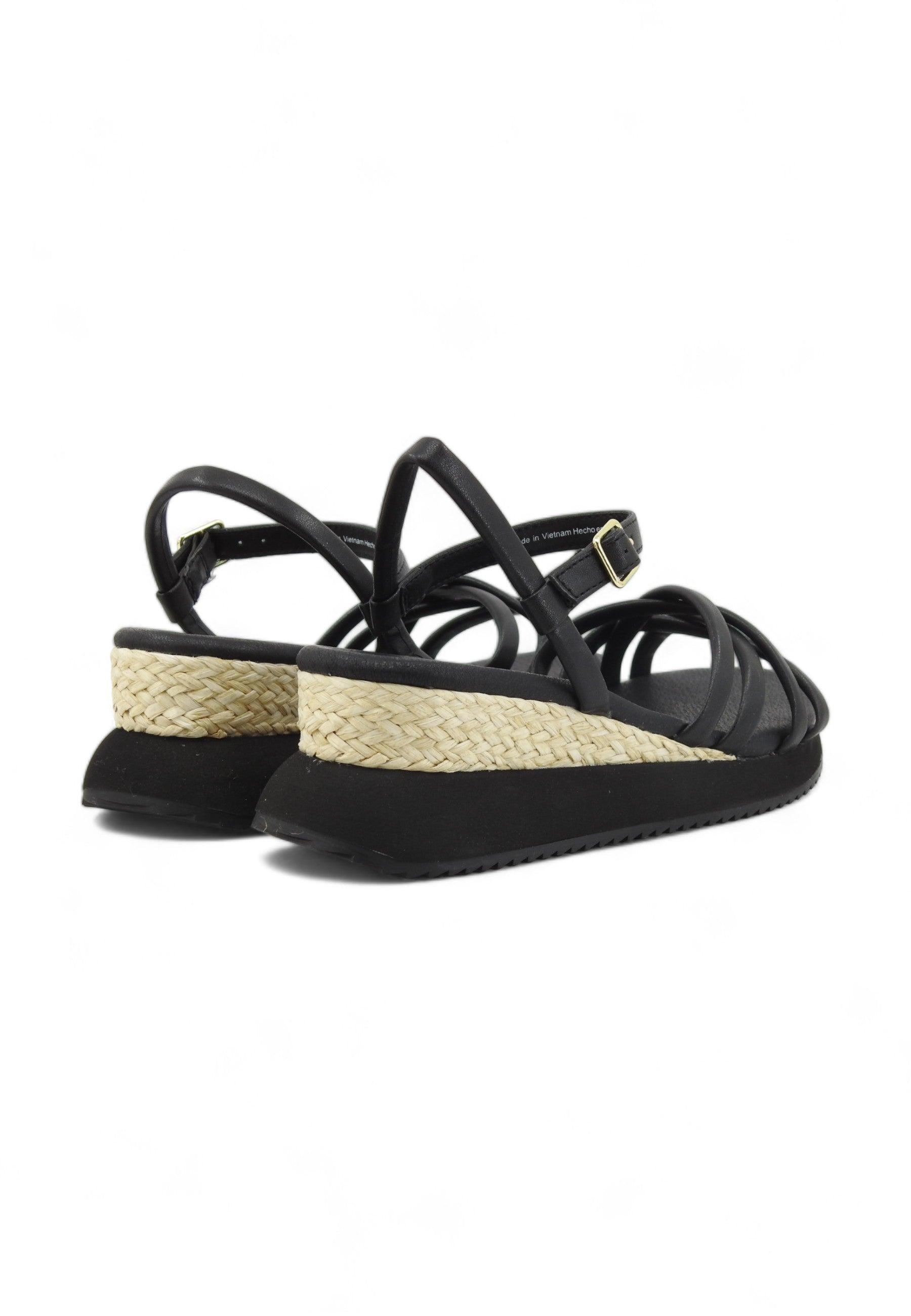 GIOSEPPO Permet Sandalo Donna Black 71060 - Sandrini Calzature e Abbigliamento