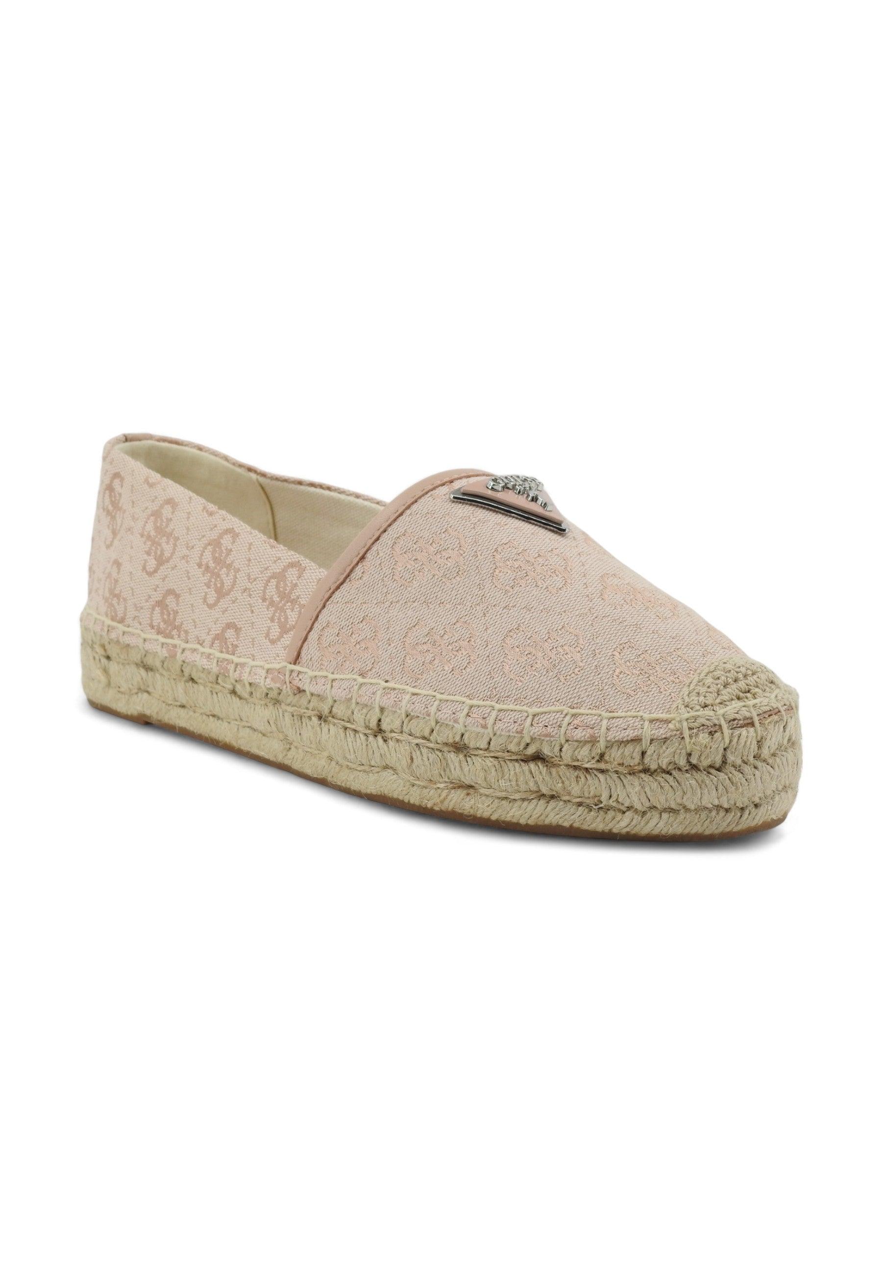 GUESS Espadrillas Slip On Donna Blush Rosa FLGJDEFAL14 - Sandrini Calzature e Abbigliamento