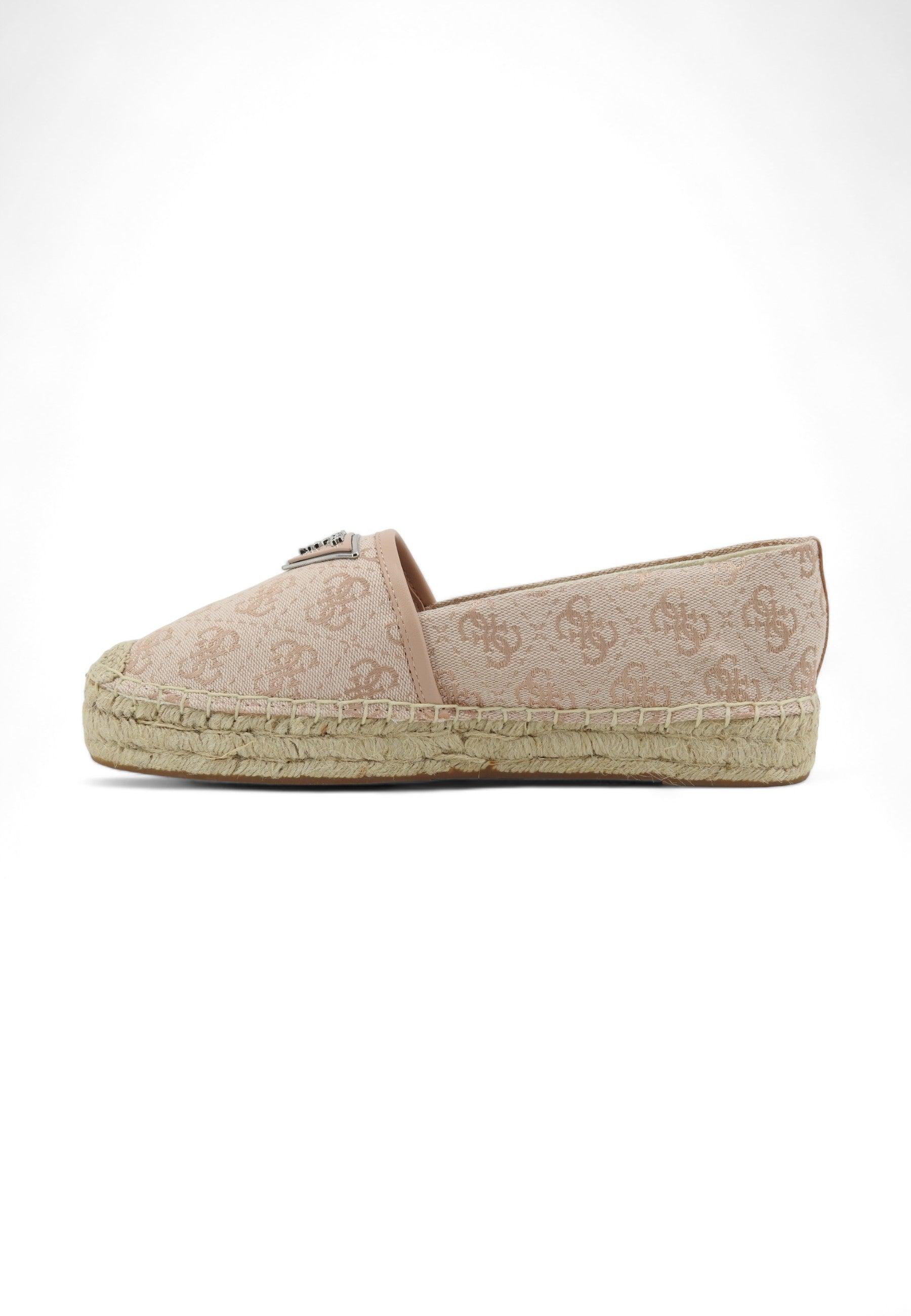 GUESS Espadrillas Slip On Donna Blush Rosa FLGJDEFAL14 - Sandrini Calzature e Abbigliamento