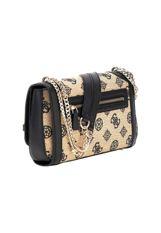 GUESS Lorealee Borsa Tracolla Donna Black Logo JG922621 - Sandrini Calzature e Abbigliamento