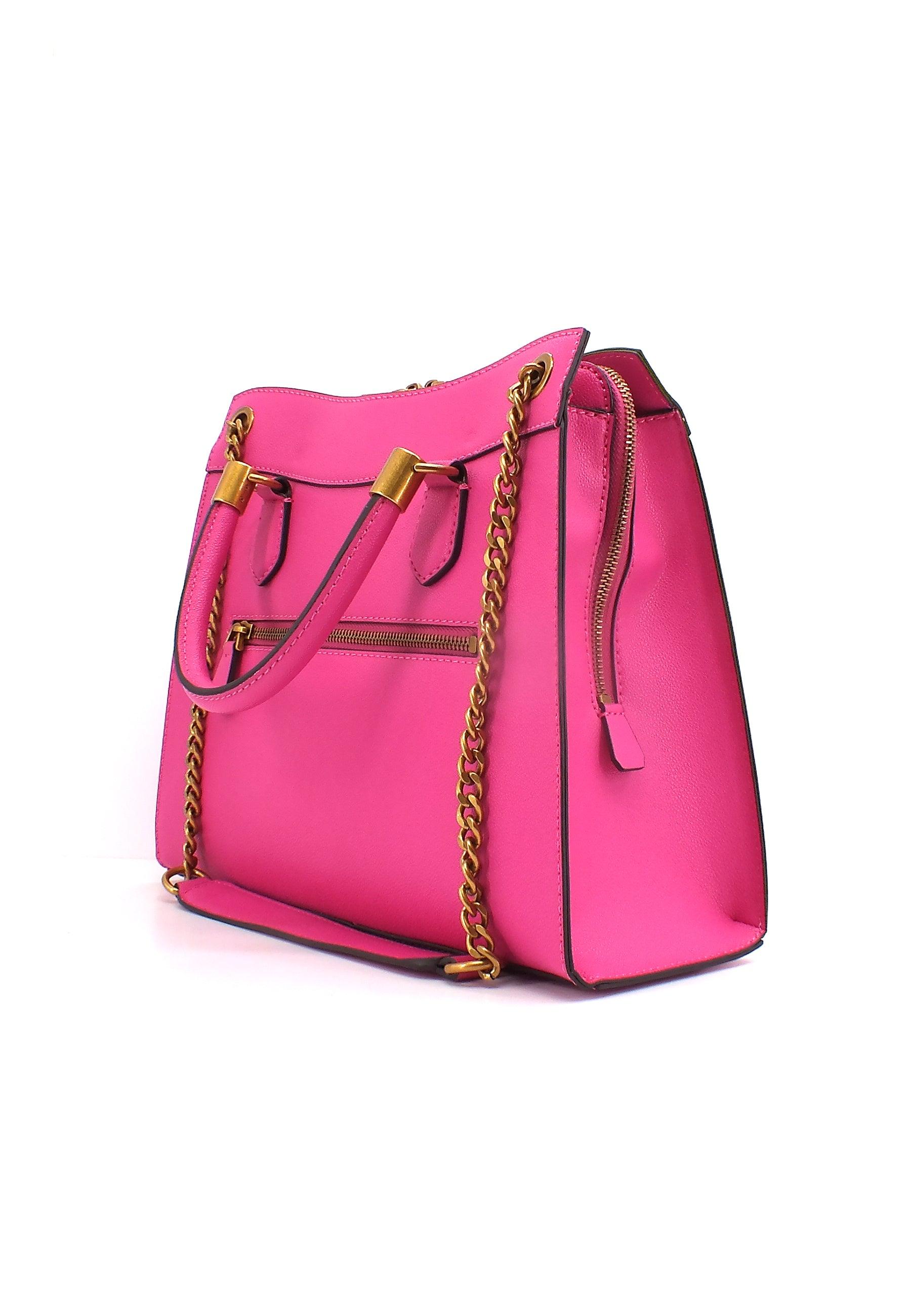 GUESS Nell Borsa Tote Fuchsia VB867807 - Sandrini Calzature e Abbigliamento