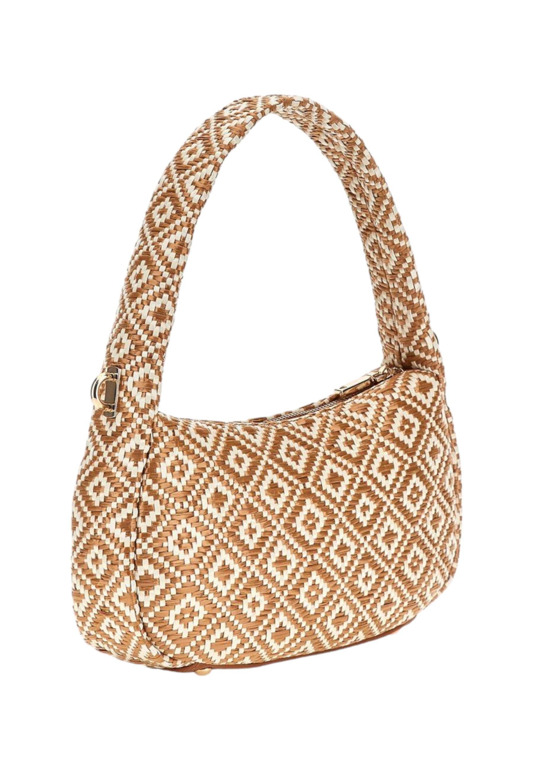 GUESS Rainee Borsa Hobo Donna Cognac WR922802 - Sandrini Calzature e Abbigliamento