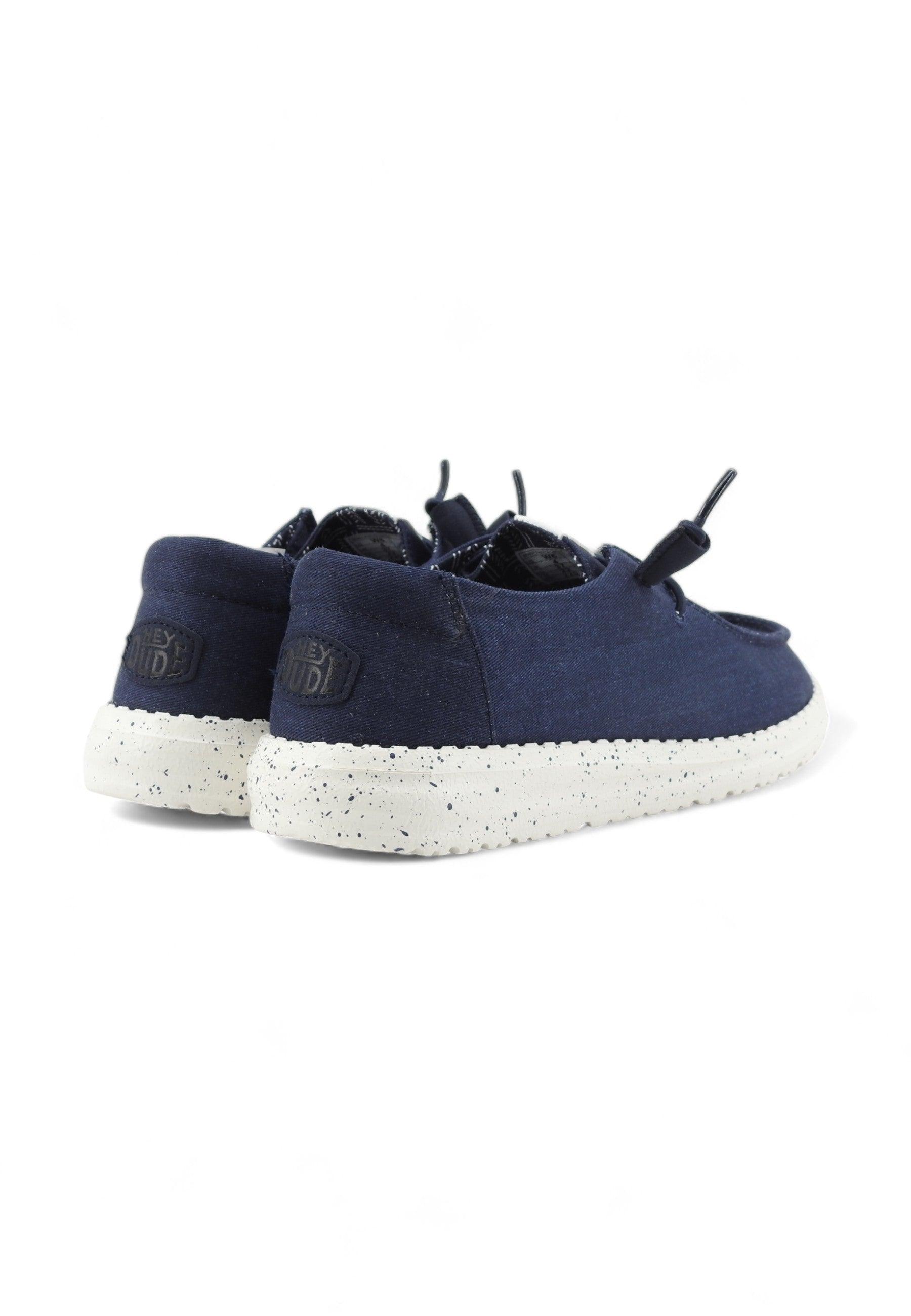 HEY DUDE Wendy Sneaker Vela Navy 40902-410 - Sandrini Calzature e Abbigliamento