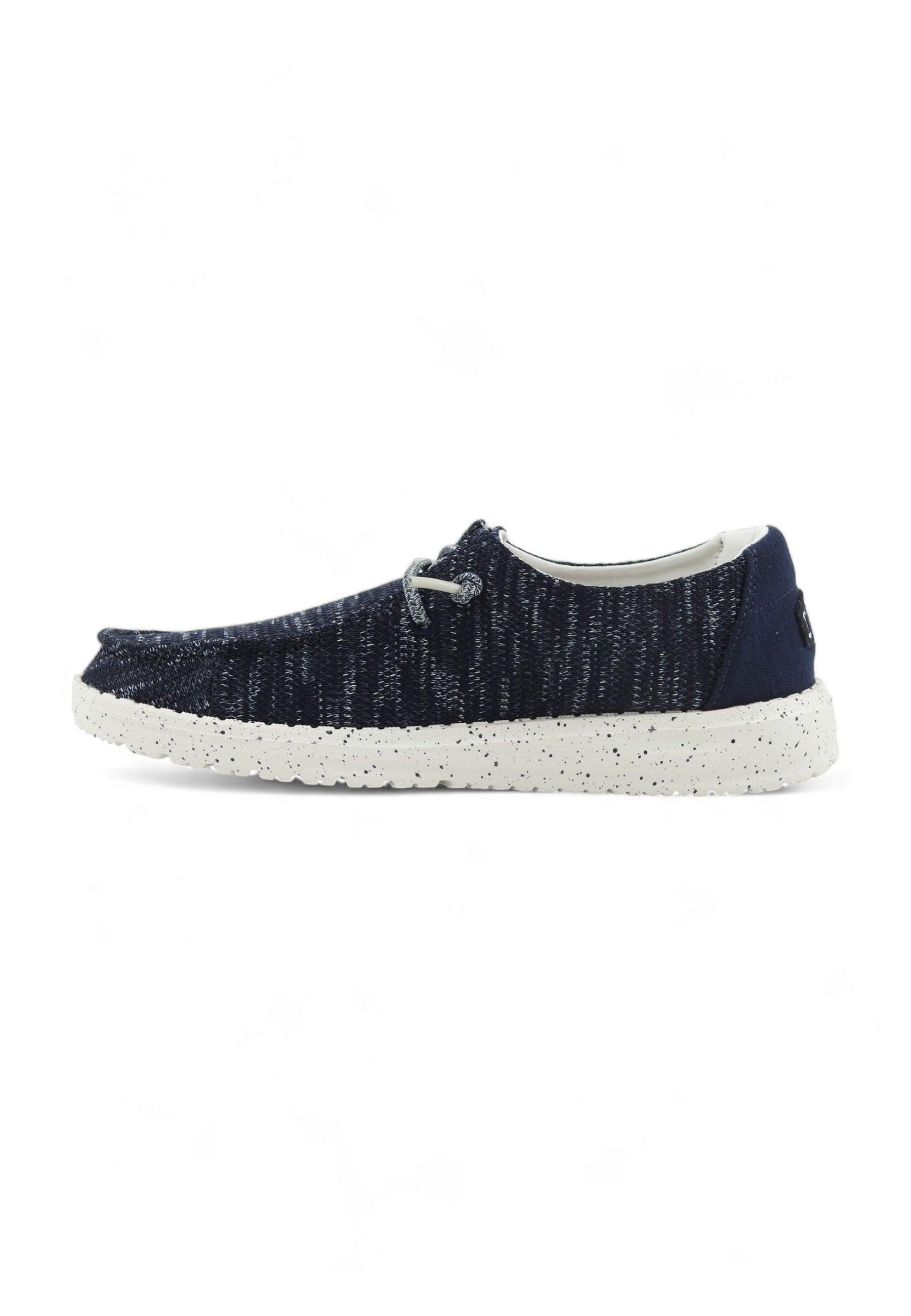 HEY DUDE Wendy Sox Sneaker Vela Donna Navy 40078-410 - Sandrini Calzature e Abbigliamento