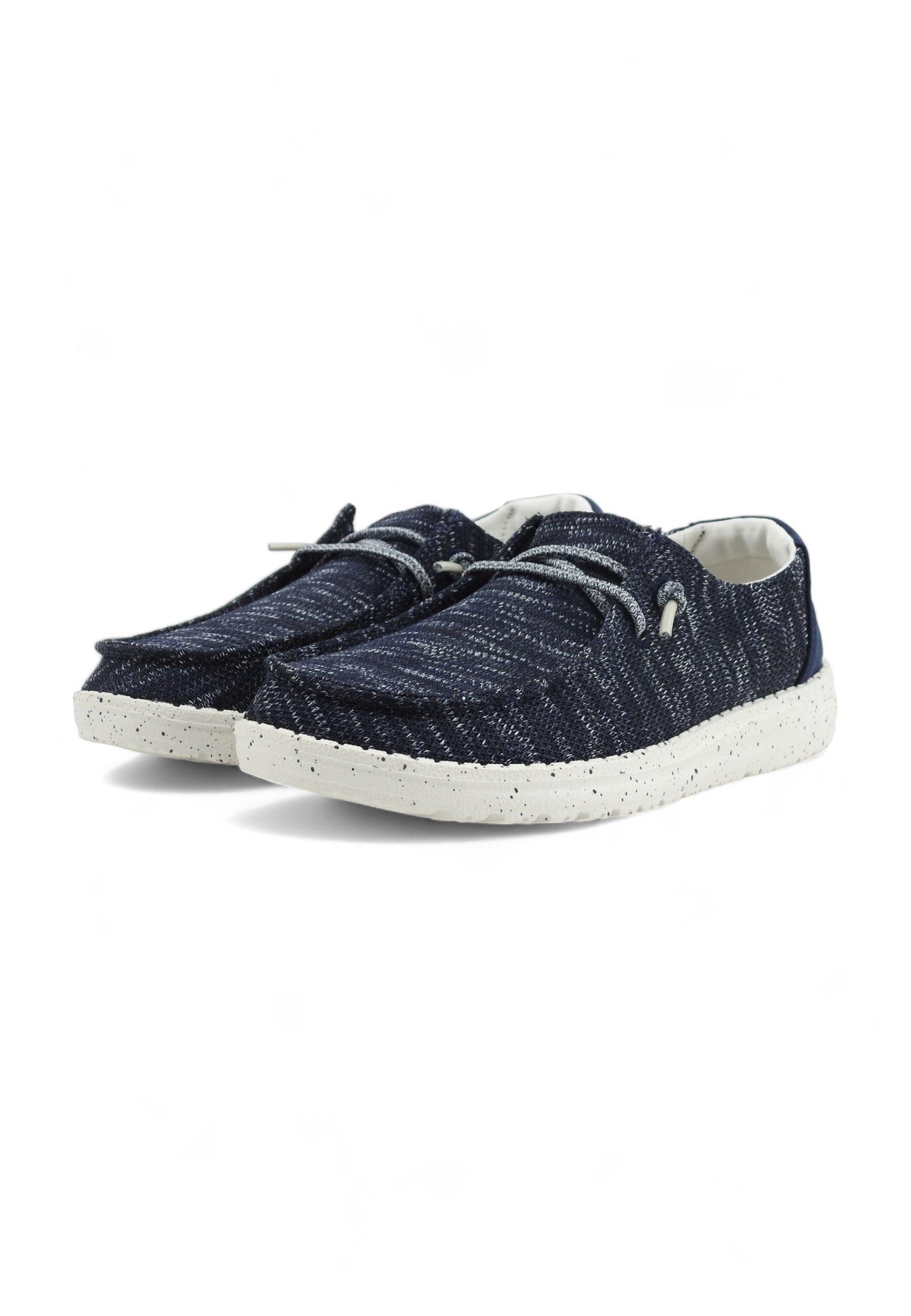 HEY DUDE Wendy Sox Sneaker Vela Donna Navy 40078-410 - Sandrini Calzature e Abbigliamento