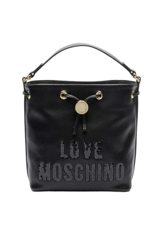 LOVE MOSCHINO Borsa Bucket Donna Nero JC4290PP0IKK0000 - Sandrini Calzature e Abbigliamento