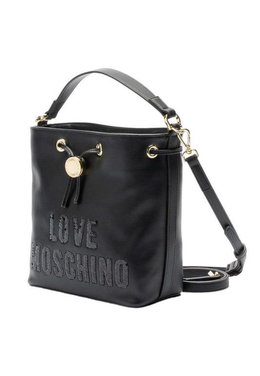 LOVE MOSCHINO Borsa Bucket Donna Nero JC4290PP0IKK0000 - Sandrini Calzature e Abbigliamento