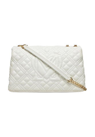 LOVE MOSCHINO Borsa Donna Hand Bag Bianco JC4230PP0ILA0100 - Sandrini Calzature e Abbigliamento