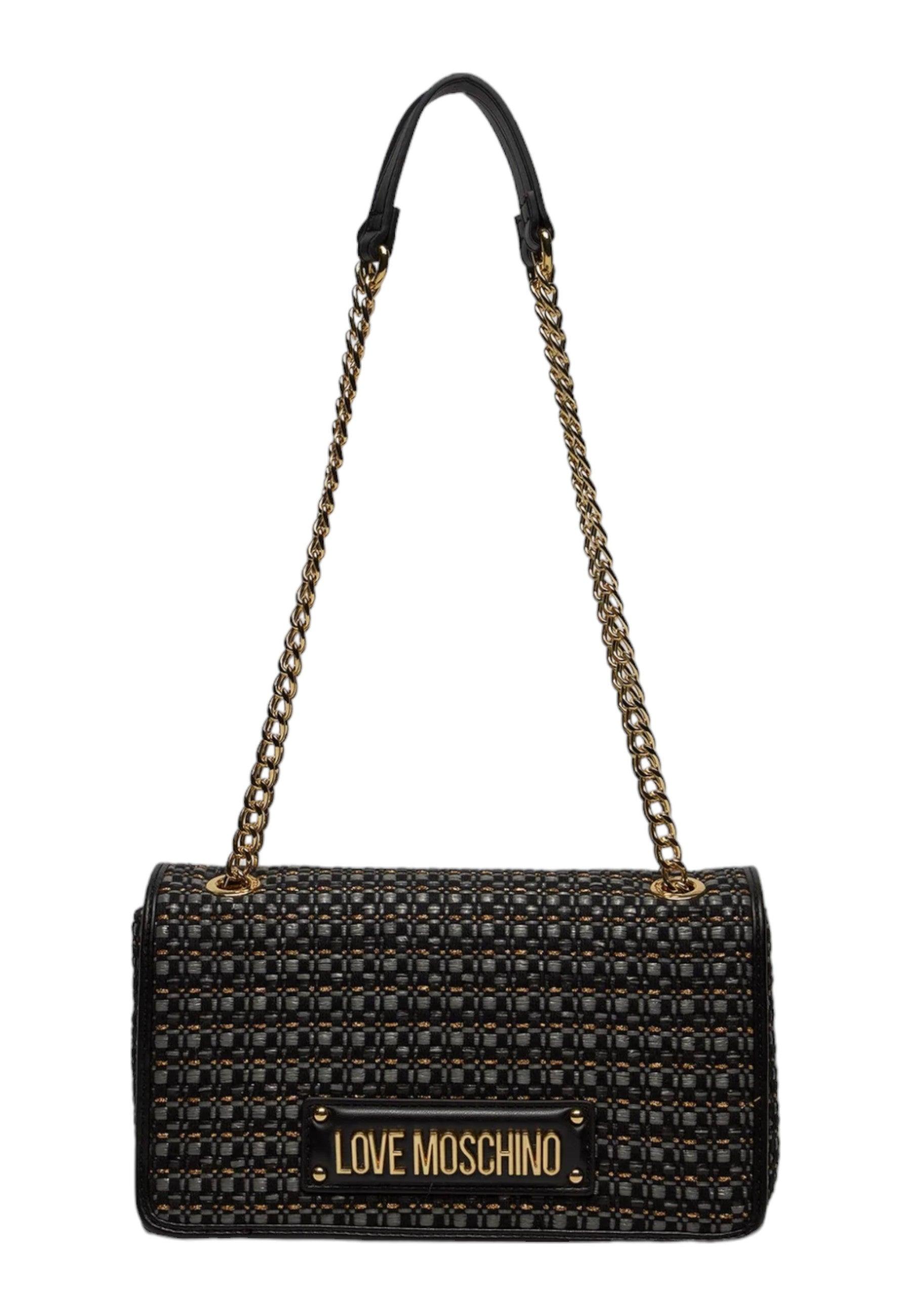 LOVE MOSCHINO Borsa Donna Multicolor Nero JC4242PP0IKC100A - Sandrini Calzature e Abbigliamento