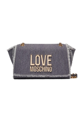 LOVE MOSCHINO Borsa Shoulder Donna Azzurro Blu JC4317PP0IKQ0765 - Sandrini Calzature e Abbigliamento