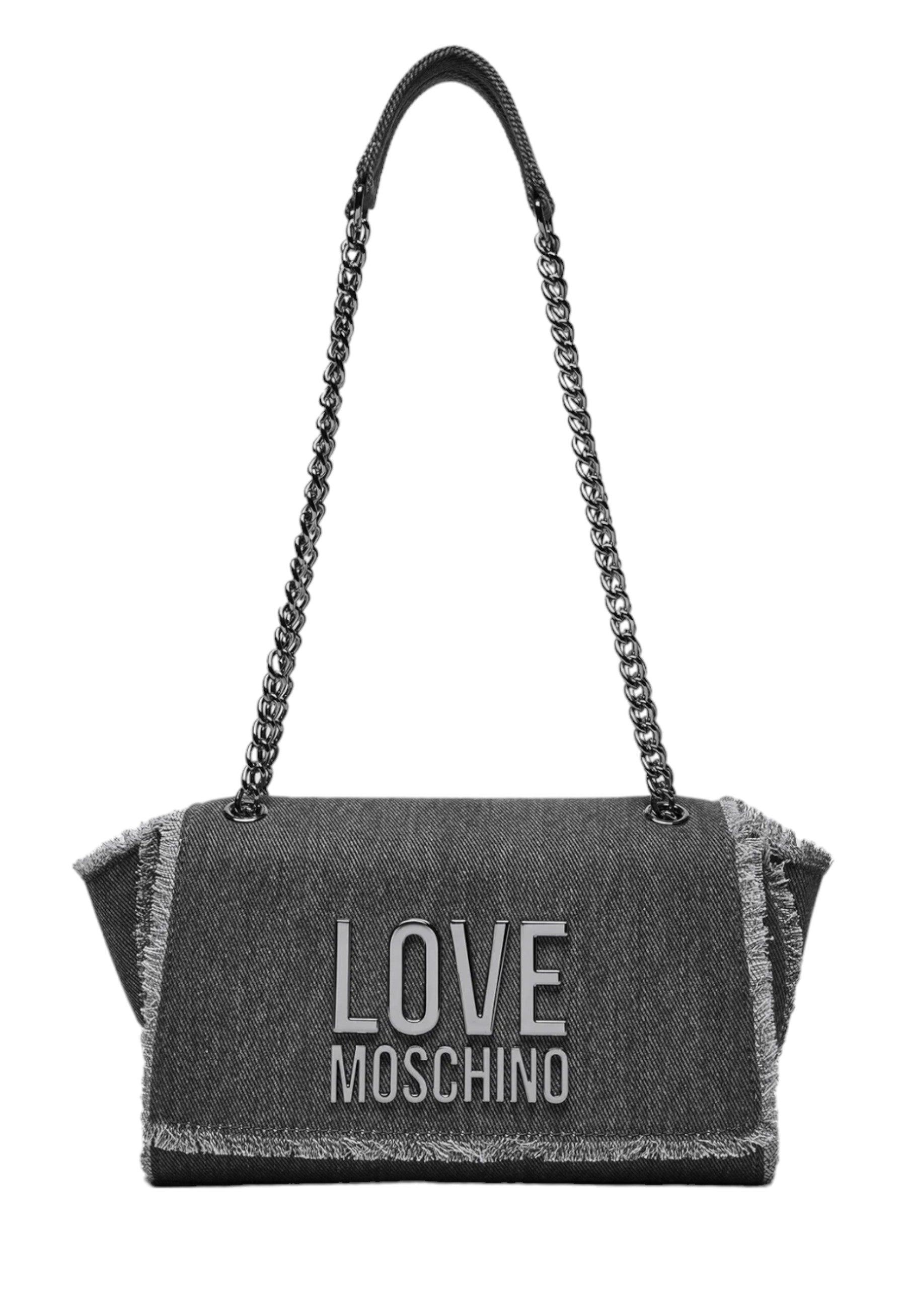 LOVE MOSCHINO Borsa Shoulder Donna Nero JC4317PP0IKQ0000 - Sandrini Calzature e Abbigliamento