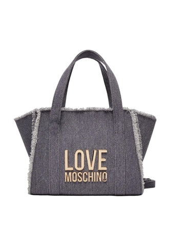 LOVE MOSCHINO Borsa Tote Donna Azzurro Blu JC4316PP0IKQ0765 - Sandrini Calzature e Abbigliamento