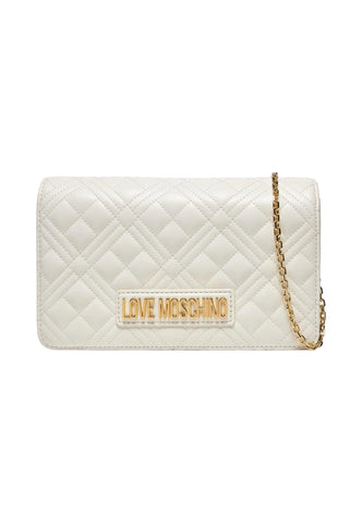 LOVE MOSCHINO Pochette Donna Bianco JC4079PP0ILA0100 - Sandrini Calzature e Abbigliamento