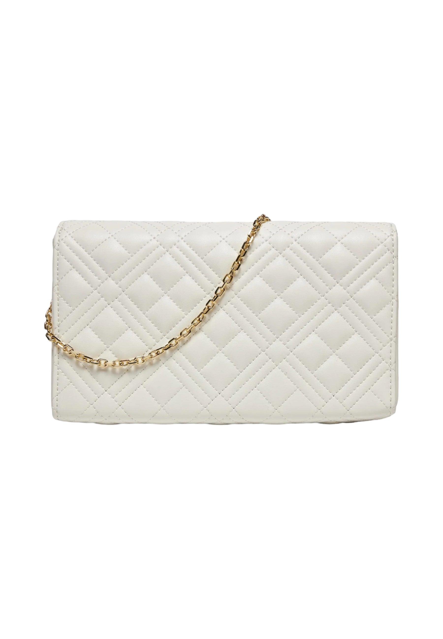 LOVE MOSCHINO Pochette Donna Bianco JC4079PP0ILA0100 - Sandrini Calzature e Abbigliamento